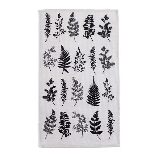 Полотенце кухонное Доляна Листья 35х60 см, 100% хлопок, 160г/м2  фото 2