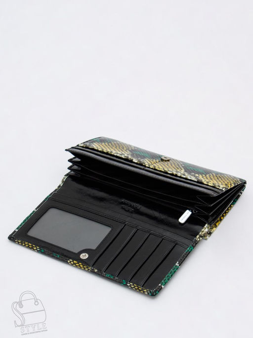 Женский кошелек 7019-3 green Velina Fabbiano