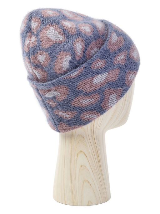 Шапка жен. анг+нейл LB-N88048 denim/d.pink - Labbra фото 2