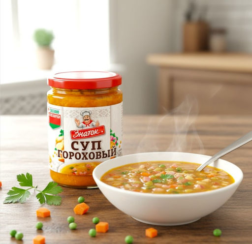 З Суп Гороховый 420гр - Знаток фото 2