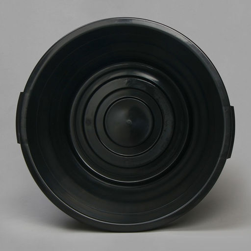 Бак хозяйственно - бытовой, 50 л, полипропилен, с крышкой, чёрный