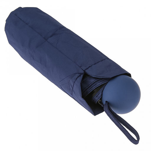 Зонт-мини механический Палитра UPF50+ ткань эпонж (полиэстер) + черное УФ-покрытие, 6 лучей, д/купола 90см, 5 сложений, 18см в сложенном виде, механизм против ветра, ручка с покрытием soft-touch, цвет синий, 218гр (Китай) - Домашняя Мода фото 8