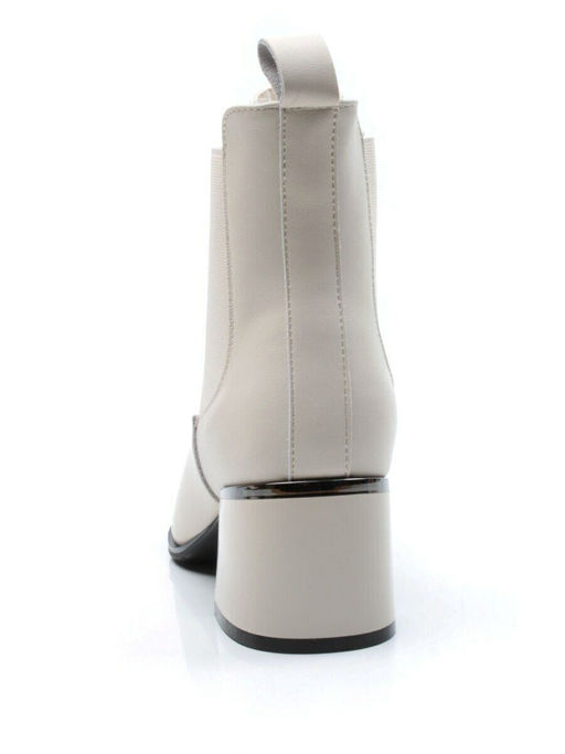 01-PCG269-2 LT.BEIGE Ботинки демисезонные женские (натуральная кожа, байка)