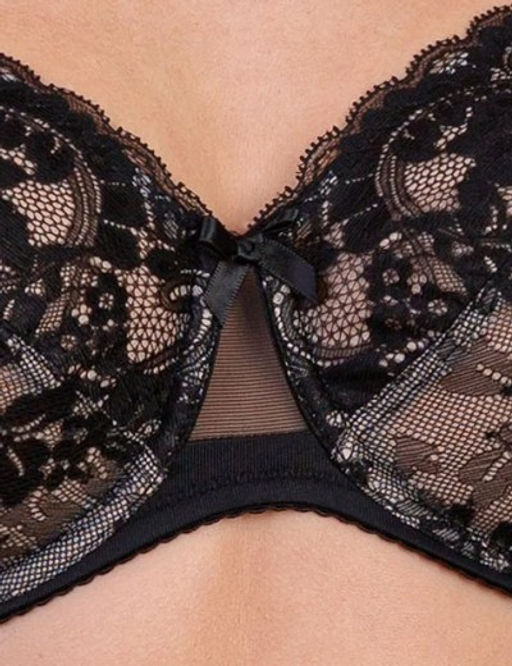 БЮСТГАЛЬТЕР Milavitsa 107180/D74 черный с нюдом