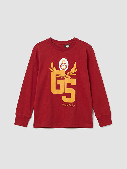 Galatasaray Bask?l? Erkek ?ocuk Pijama Tak?m