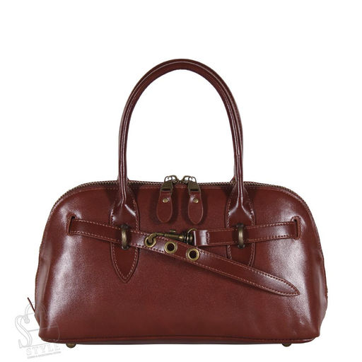 Сумка женская кожаная 5008NN brown Natale Navetta  фото 3