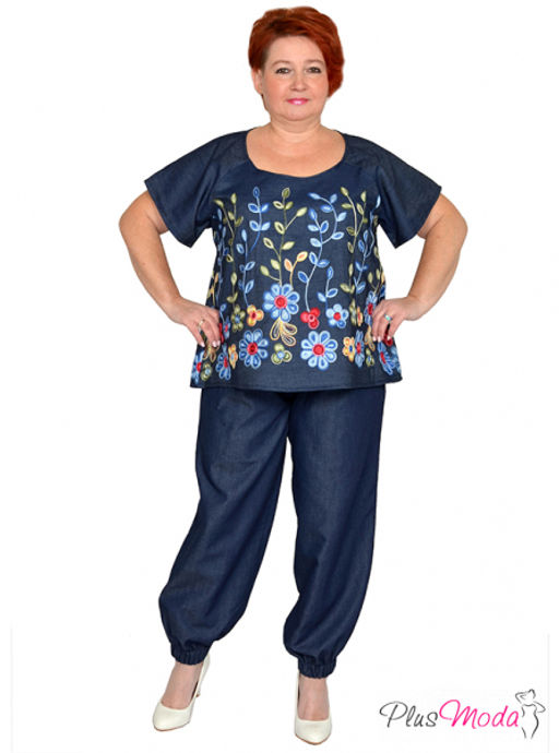 Туника Модель №1466 размеры 44-84 - Plusmoda фото 22