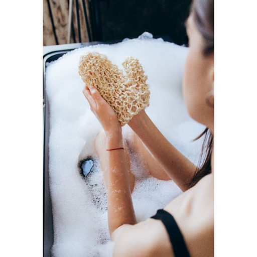 Мочалка банная «Варежка», сизаль