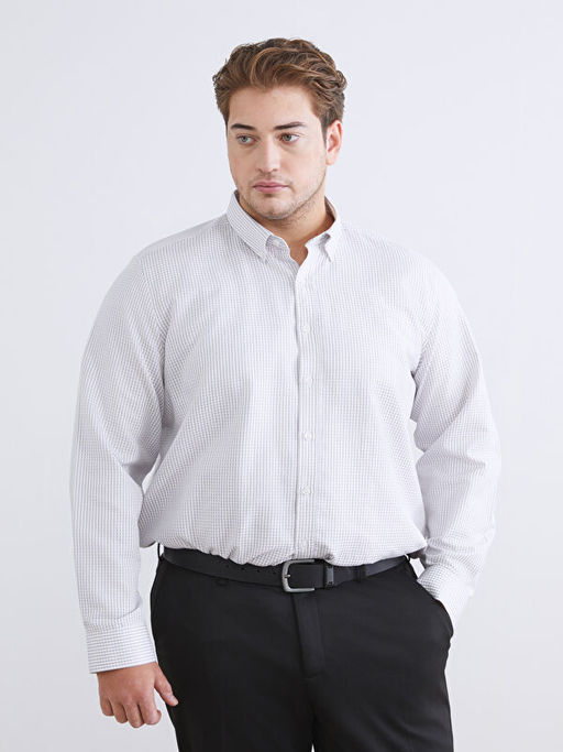 Regular Fit Uzun Kollu Ekose Arm?rl? Erkek G?mlek