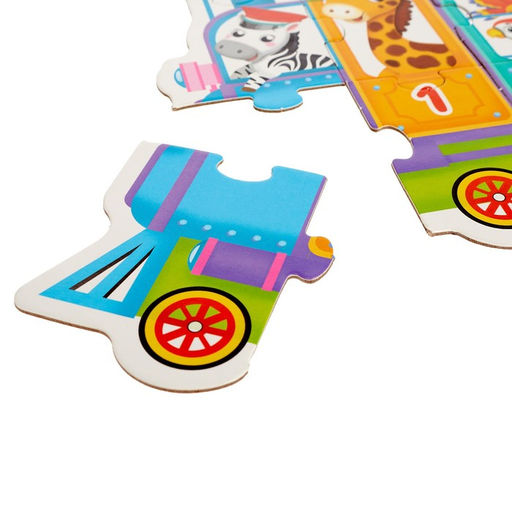 Умные пазлы Учимся считать, 18 деталей - Puzzle time фото 3