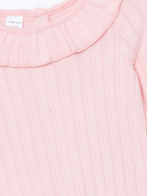 Bisiklet Yaka K?z Bebek Bluz ve Tayt 2li Tak?m - Waikiki фото 3