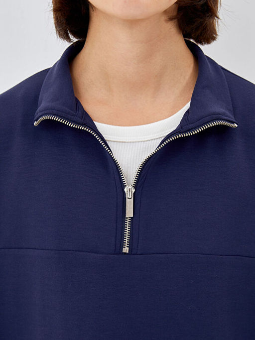 Fermuarl? Kad?n Sweatshirt