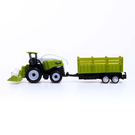 Комбайн инерционный Фермер, с прицепом - Автоград фото 2