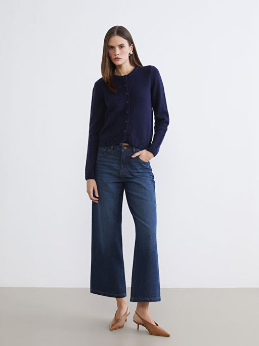 Bisiklet Yaka Kad?n Triko H?rka