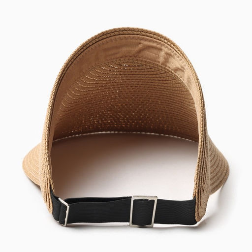 Козырёк женский MINAKU, светло-коричневый, размер 58, целлюлоза