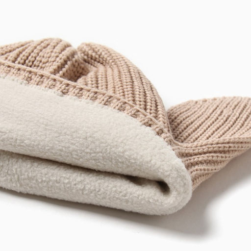 Шапка-ушанка MINAKU, р-р 56-58, цвет кремовый  фото 2