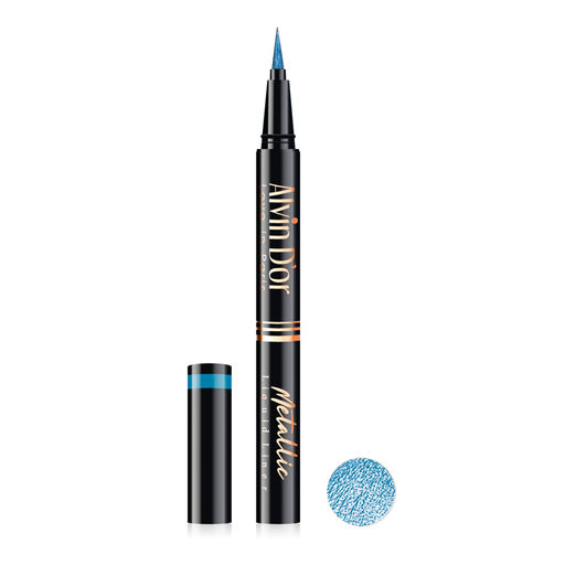 Alvin Dor AD-52 Лайнер стойкий для век металлик metallic liquid liner 24h high тон 07голубой