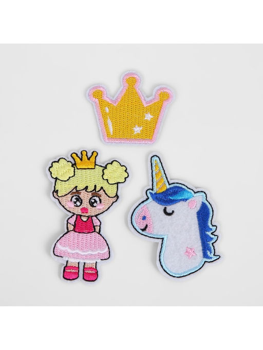 Термоаппликация «Принцесса», набор 3 шт.