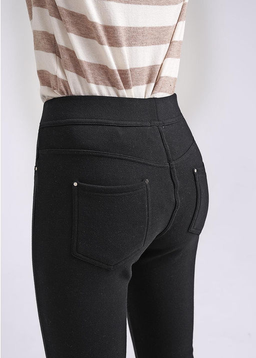 CLE Брюки жен. 345342пх к чёрный - Clever wear фото 6