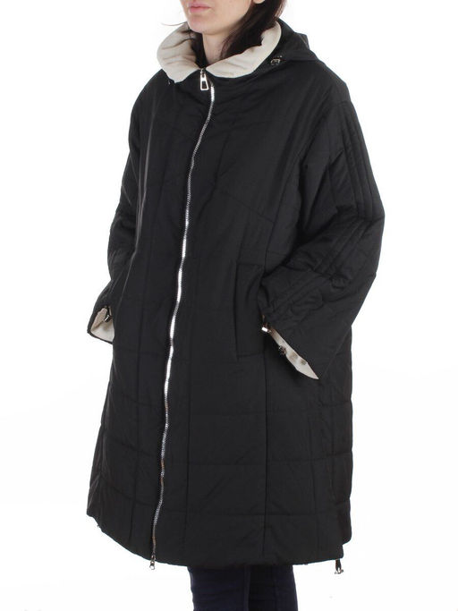 8862 BLACK Куртка демисезонная женская