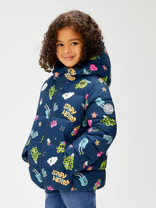 ACOOLA / Куртка детская для девочек Shtu набивка  фото 3