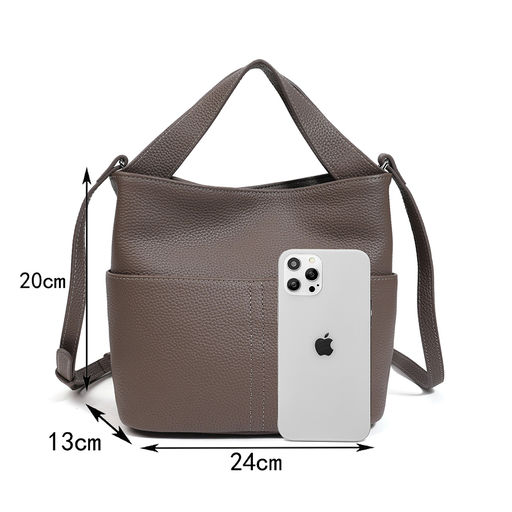 Женская сумка, кожа, MIRONPAN 560608 Темно-серый