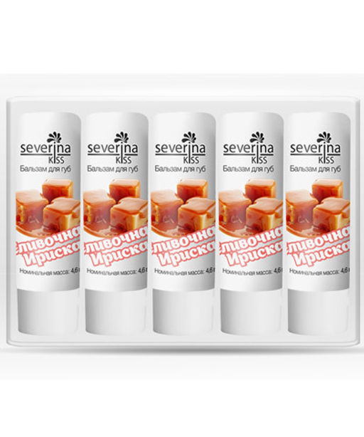 SEVERINA Бальзам для губ - 112 Сливочная Ириска Эконом - Relouis фото 2