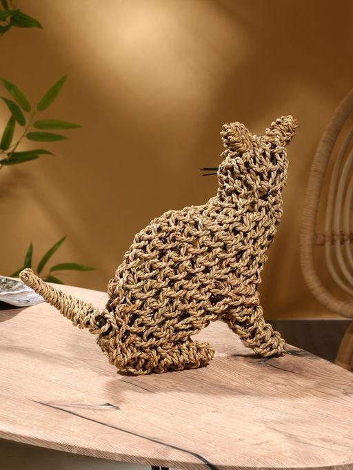 Сувенир плетёный «Мышка», 45×24×35 см, сиграсс