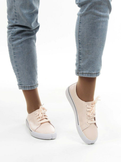 05-PDXL135-2 Кроссовки женские (натуральная кожа) - Фабричный китай фото 4