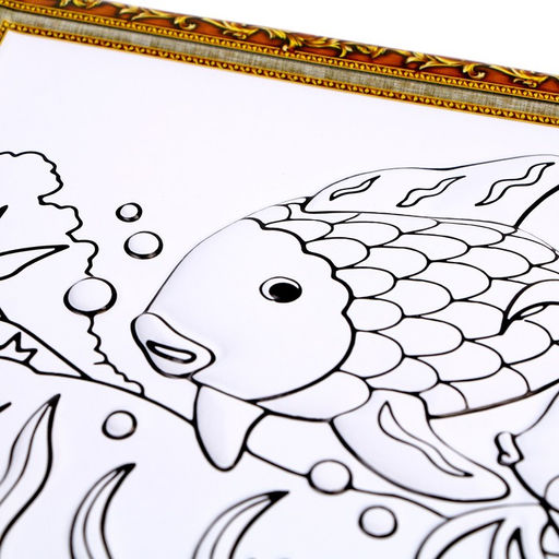 Набор для творчества: аппликация EVA крошкой и раскраска - наклейки Подводный мир - Simaland фото 6