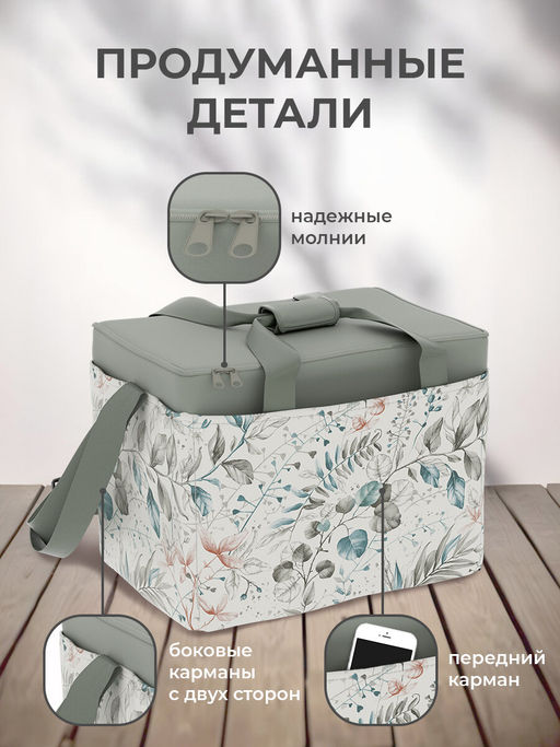VAL BT-TB18 Термосумка 18 л, BOTANIC, шт - Valiant фото 8