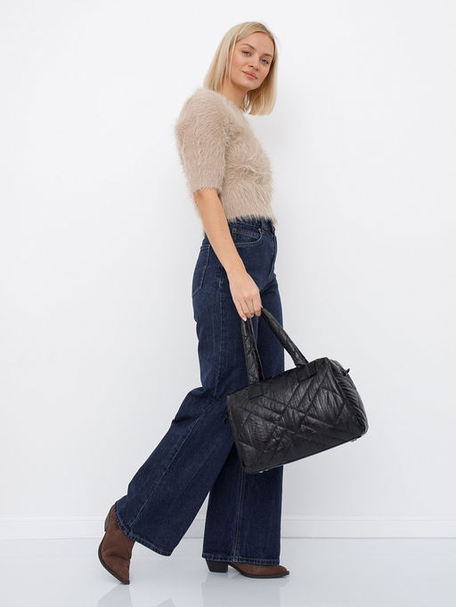 Сумка 58301S black Velina Fabbiano-Safenta