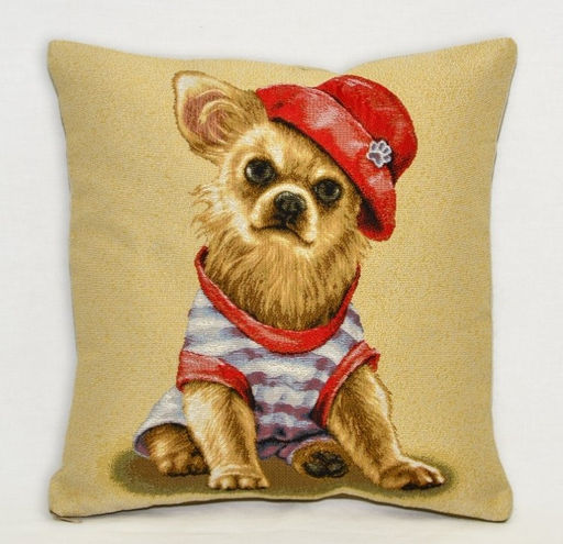 Стиляга Чихуа-хуа-гобеленовая наволочка 45х45см - Гобеленглавснаб фото 2