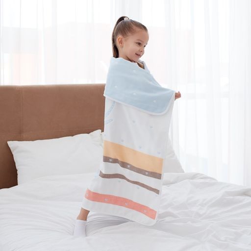 Полотенце детское Крошка Я Magic 95х1005 см, цвет голубой, 100% хлопок, 280 г/м2  фото 10