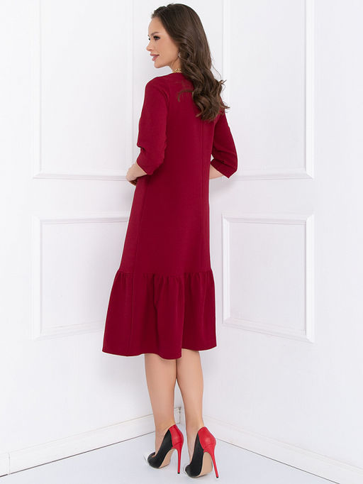 ПЛАТЬЕ ДЭЙФИНА (КАРМИН ШАЙН) - Bellovera фото 4