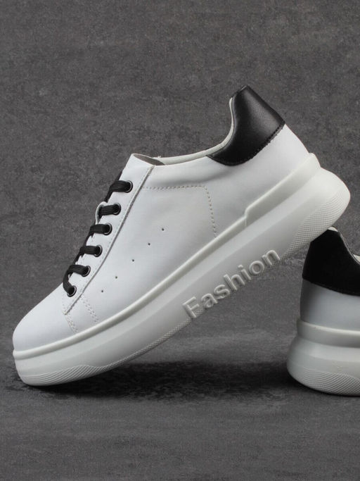 03-YC151-2 WHITE Кроссовки женские (натуральная кожа)