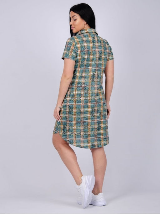 Туника Мексика трикотаж - Малина фото 4