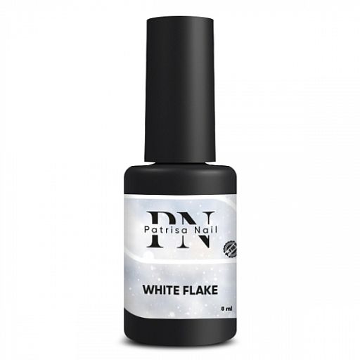 White Flake- глянцевый топ с белыми хлопьями без липкого слоя NEW!