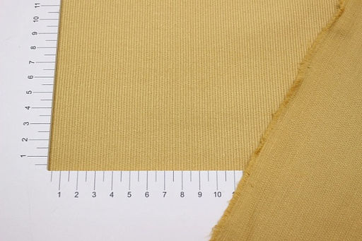 Микровельвет цв.Золотисто-медовый, ш.1.42м, хлопок-100%, 190гр/м.кв - Купава фото 2