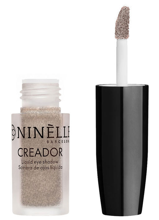 Ninelle Жидкие тени для век Creador, 532 Серо-коричневый сатиновый 2,5 мл  фото 3