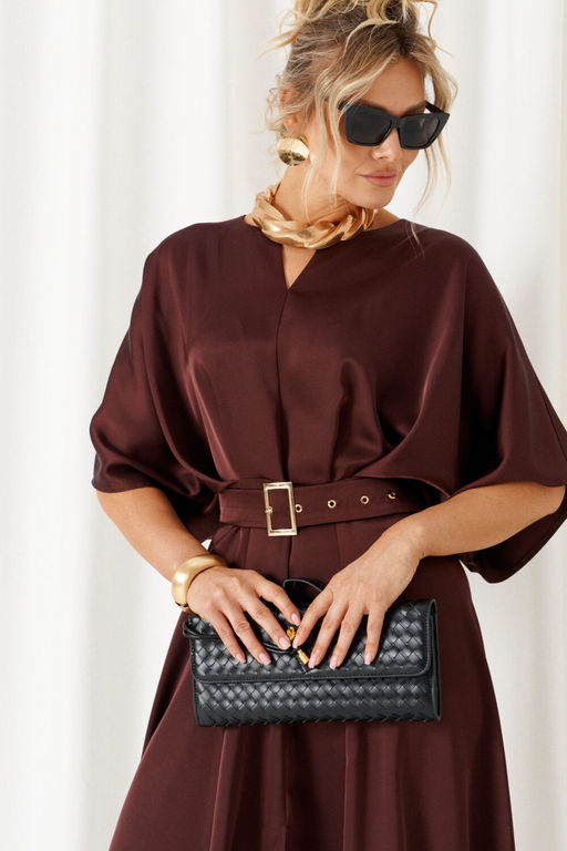 Платье Beautiful Free 6443 шоколад