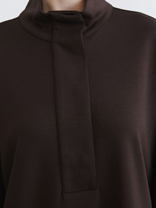 Soft Touch Oversize Kad?n Sweatshirt Tunik