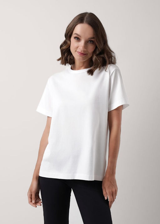 CLE LF011 Футболка жен. ЧБ база белый - Clever wear фото 4