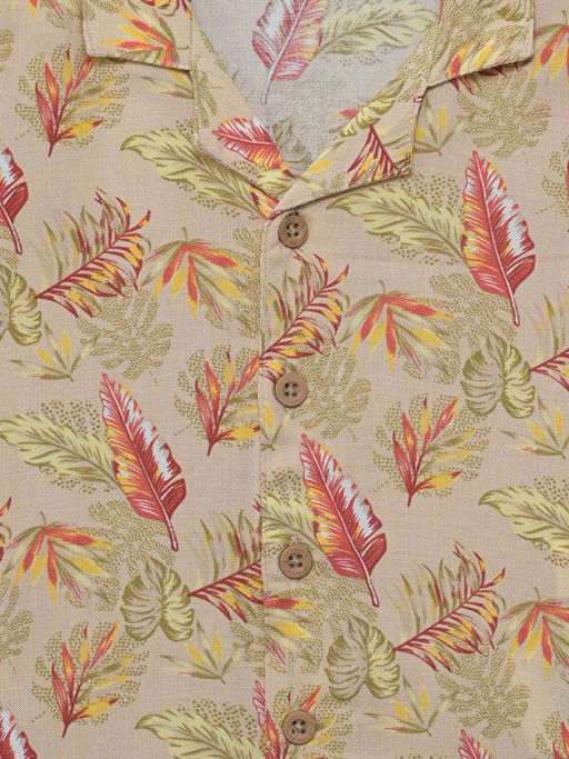 Desenli K?sa Kollu Erkek Bebek G?mlek