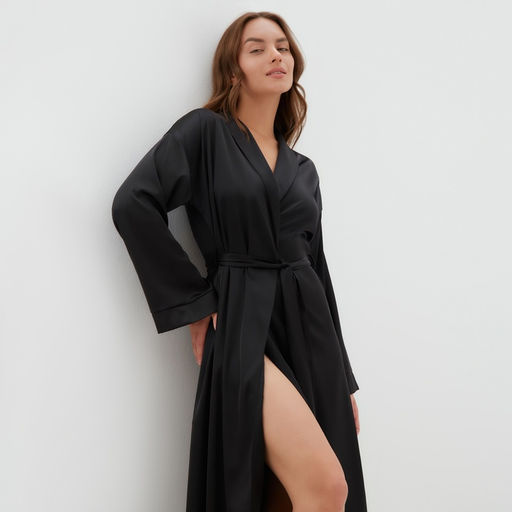 Халат домашний женский KAFTAN Black series, размер 52-54