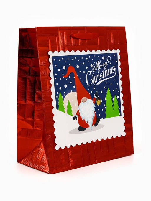 Набор подарочных пакетов «Новый год», 2 шт,  25,4 × 30,5 × 12,7 см