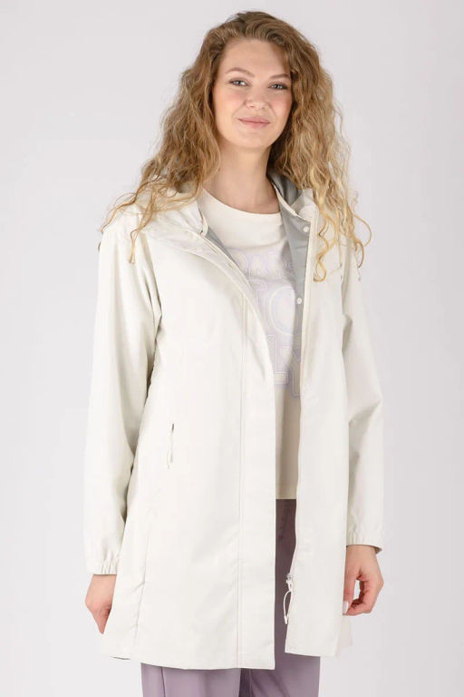 Ветровка удлинённая Светло-бежевый - Anta sport фото 3