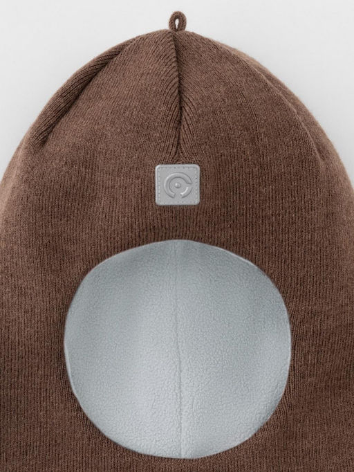 КВ 20311/24ш/темно-бежевый шапка-шлем дет