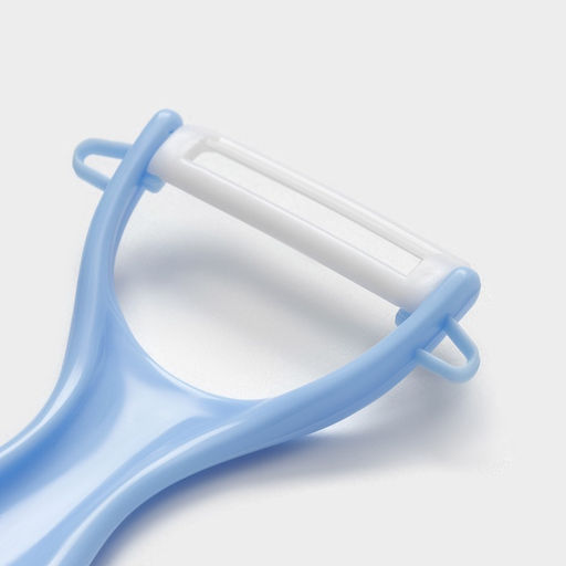 Набор кухонных принадлежностей Клауд, 3 предмета: 2 ножа, овощечистка из керамики, голубой - Simaland фото 6