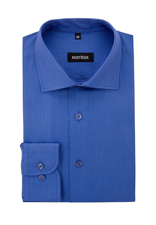 Сорочка мужская длинный рукав BERTHIER PARIS-007042/ Fit-M(2)  фото 2